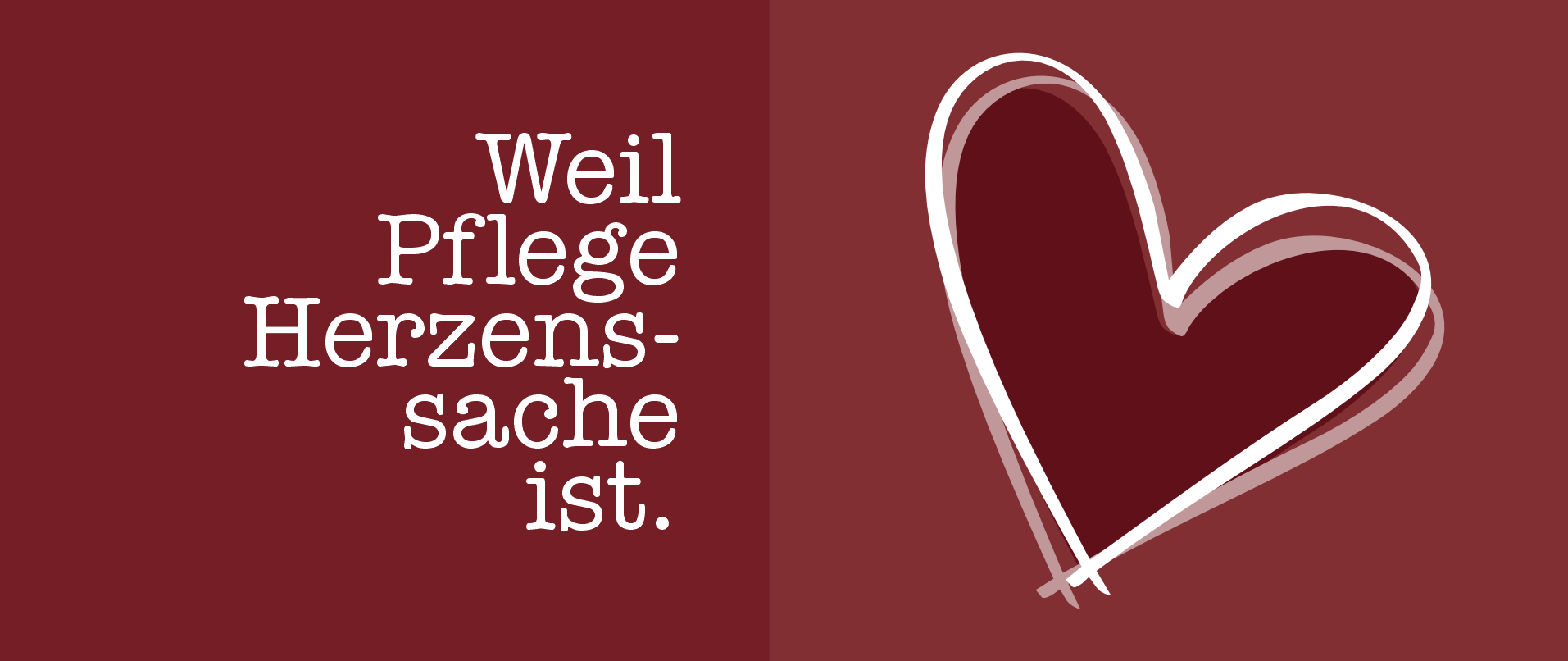 PD Theresa - rot - Pflege Herzensache